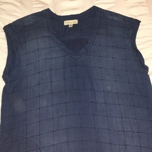 Denim cotton dress from Anthropologie
